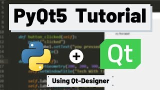 PyQt5 Tutorial  How to Use Qt Designer [upl. by Stempson]