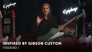 Epiphone 1963 Firebird I Demo  Epiphone Inspired by Gibson Custom [upl. by Latashia]