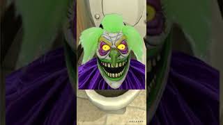 Spirit Halloween Nozzles The Clown sings Skibidi Toilet song [upl. by Cooke]