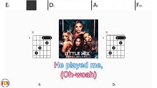 LITTLE MIX Sweet Melody FCN GUITAR CHORDS amp LYRICS [upl. by Acimehs335]