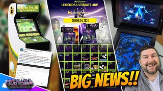 AtGames Legends Ultimate 4K Release Date Arcade1Up Golden Tee Deluxe amp Working 16 Scale Pinball [upl. by Ailb]