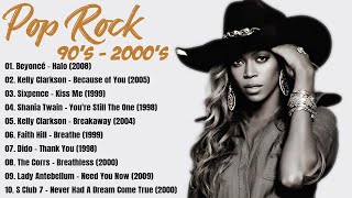 90s amp 2000s Pop Rock  Female Pop Rock  Greatest Hits of 90s amp 2000s [upl. by Ellinehc415]