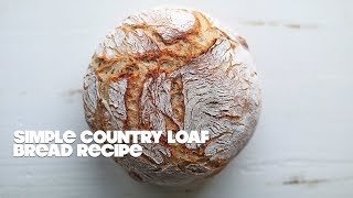 How to Make a Homemade Artisan Bread Recipe  Seriously the Best Bread Recipe Ever [upl. by Bolanger940]