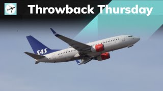 Scandinavian Airlines Boeing 737783WL  TBT [upl. by Hyacinthie]