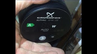 Grundfos Pump How To Vent an Alpha Pump [upl. by Necyrb]