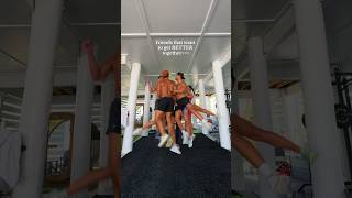 Fitness friend groups 🤌😍⚡️ workoutmotivation workoutroutine [upl. by Schindler]