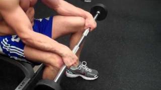 How To Reverse Seated Wrist Curl [upl. by Eyks]