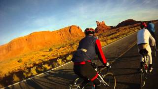 Lizard Head Cycling Guides Monument Valley Sunrise [upl. by Eeima214]