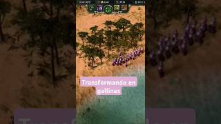 Lampades Transformación en gallinas Age of mythology retold gaming shorts ageofmythology [upl. by Oulman]