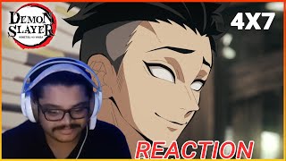 HE IS HERE DEMON SLAYER  SEASON 4 EPISODE 7 REACTION [upl. by Cirone]