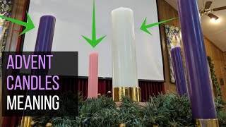 Advent Candles  Meaning amp Symbolism [upl. by Oicanata]