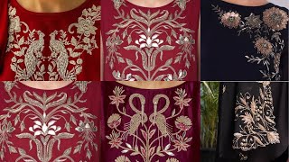 “Stunning Hand Embroidery Designs Fancy Neckline Inspirations amp Tutorials” [upl. by Jamnis427]