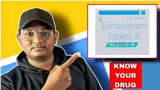 Escitalopram  Nexito  Know Your Drug  தமிழில் [upl. by Walter]