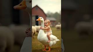 Cute babies on the farm babys cute cutebaby babydance bebestiktoks hypevibe [upl. by Hux]