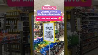 Carrefour’da Çikolata Gofret ve Jelibonlar 1 ALANA 1 BEDAVA🥳 [upl. by Anitak203]