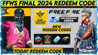 FREE FIRE FFWS REDEEM CODE  FFWS 2024 PAKISTAN QUALIFIER FIANL REDEEM CODE  FREE FIRE REDEEM CODE [upl. by Milks527]