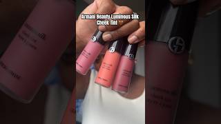 ARMANI BEAUTY LUMINOUS SILK CHEEK TINT and lip too 😉 [upl. by Kauppi358]