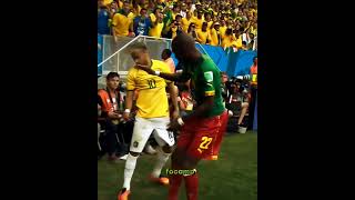 Neymar vs cameroon☠️🔥 neymar brasil football edit shorts trending [upl. by Pieter]