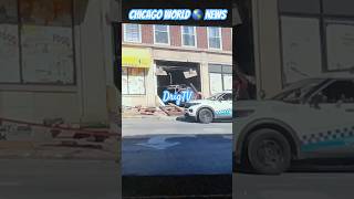 Pt1 on 75th￼￼ and Vincennes 2 teenagers crash into paradise Dollar and up WOW 😮 [upl. by Akenet]