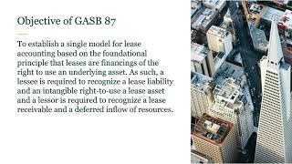 GASB Lease Accounting for Governments [upl. by Ainirtak]