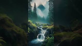 Fall into Deep Sleep 🌧️ Forest Beautiful Rain amp Cloud rainsounds stressrelief anxietyrelief [upl. by Peacock]