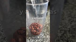 Receta de Leche de almendras en SOLO 5 MINUTOS [upl. by Ayoted]