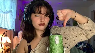 ASMR Triggers That I HATE Fast amp Aggressive ASMR Spit Painting Light Triggers Glass Tapping [upl. by Adelle624]