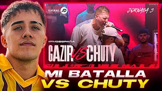 GAZIR reacciona a su BATALLA VS CHUTY en FMS ESPAÑA 🇪🇸 [upl. by Kingsley]