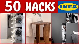 IKEA 50 TRUCOS PARA DECORAR Y ORGANIZAR TU CASA CON POCO DINERO 😉 RESUMEN GENIUS HACKSikeahack [upl. by Pillihpnhoj926]