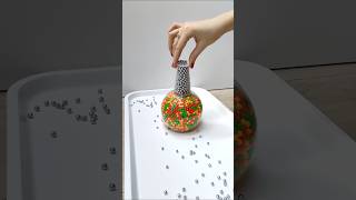 Tower of Plastic and Steel Beads Oddly Satisfying satisfying satisfyingvideo war shorts short [upl. by Adnoved]