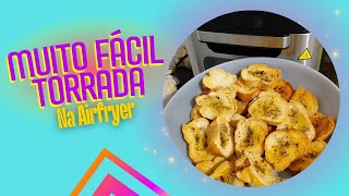 Torradinha na Airfryer muito fácil de fazer [upl. by Annahaj]