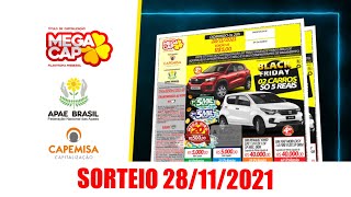 SORTEIO MEGA CAP 28112021 AO VIVO [upl. by Engen]