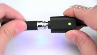 Great Vapes  Charging your eGoC ecigarette battery [upl. by Dymphia]