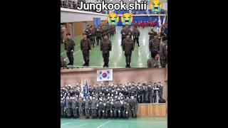 Jungkook shii ARMY miss you so much 😭😭 Jungkook update military servicebts jungkook  btsupdate [upl. by Esaele]