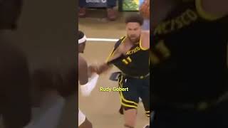 Draymond Green Rudy Gobert Fight Explained nba nbahiglights shorts [upl. by Galateah270]