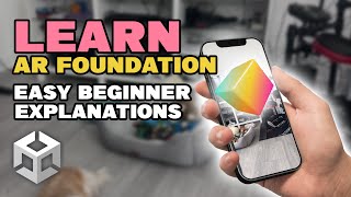 Get Started with AR Foundation in Unity  Beginner Friendly Tutorial 2023 [upl. by Lydon]