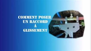 Comment poser un raccord à glissement pour PER [upl. by Anileva]