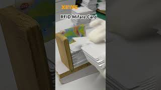 RFID Mifare Card nfccard accesscontrol factory nfc rfidcards [upl. by Annoled]