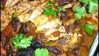 Festive Slow Cooker Pork Shoulder Roast  Pulled Pork In Orange Juice Recipe [upl. by Chrystel]