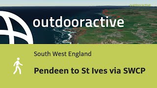 hike in South West England Pendeen to St Ives via SWCP [upl. by Atisusej]