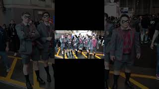 Umbrella Academy Cosplay cosplay short shorts nycc2024 umbrellaacademy [upl. by Haym964]