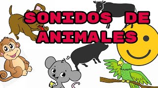 SONIDOS DE ANIMALES PARA BEBES VIDEO EDUCATIVO PARA NIÑOS [upl. by Triny]