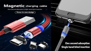 USLION Magnetic USB Cable For Fast Charging [upl. by Rocher]