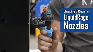 How to Change a LiquidRage Boomless Sprayer Nozzle [upl. by Shay775]