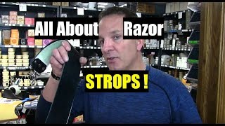 How To Strop a Straight Razor  Hang Condition Leather Apply Dressing [upl. by Arndt537]