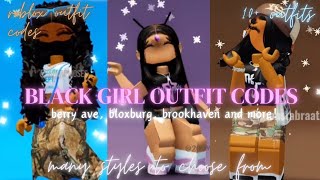 Black girl outfit codes  berry avenue bloxburg brookhaven and more  milked [upl. by Pasol383]