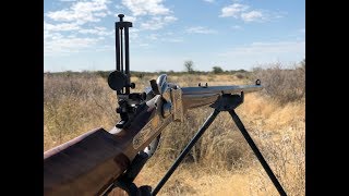 Hunting in Namibia with a Sharps 1874 [upl. by Pearle982]