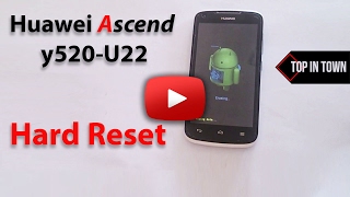 How to Huawei Ascend y520 u22 hard reset 2017 [upl. by Julita318]