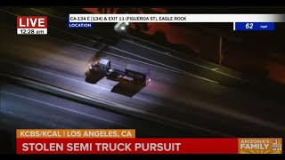 LIVE Police pursuit near Los Angeles PART 1 [upl. by Gretel]