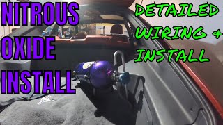 Nitrous Oxide  Detailed Wiring and Installation [upl. by Ttihw145]